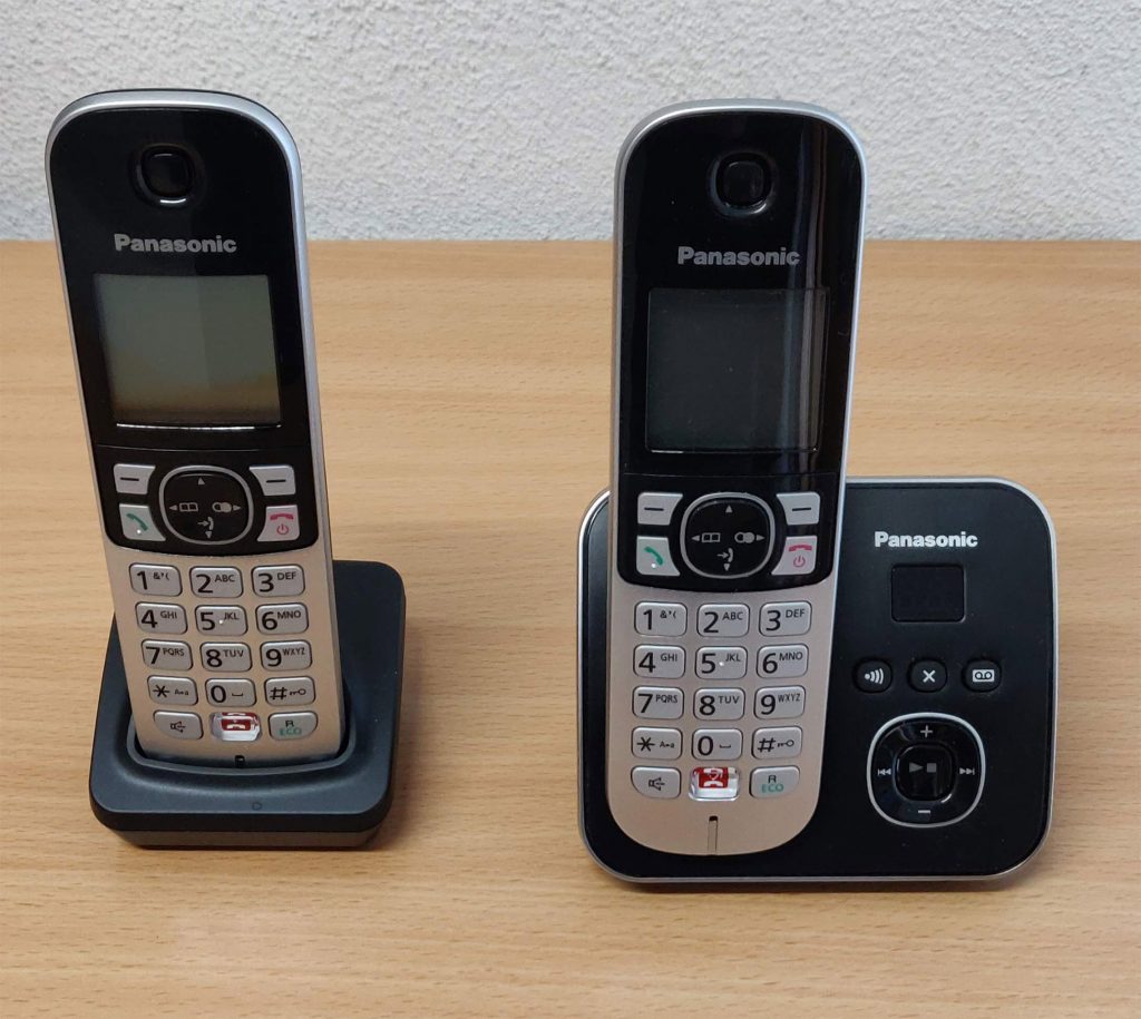 Panasonic KX-TG6862JTB Cordless Duo con Segreteria e Vivavoce