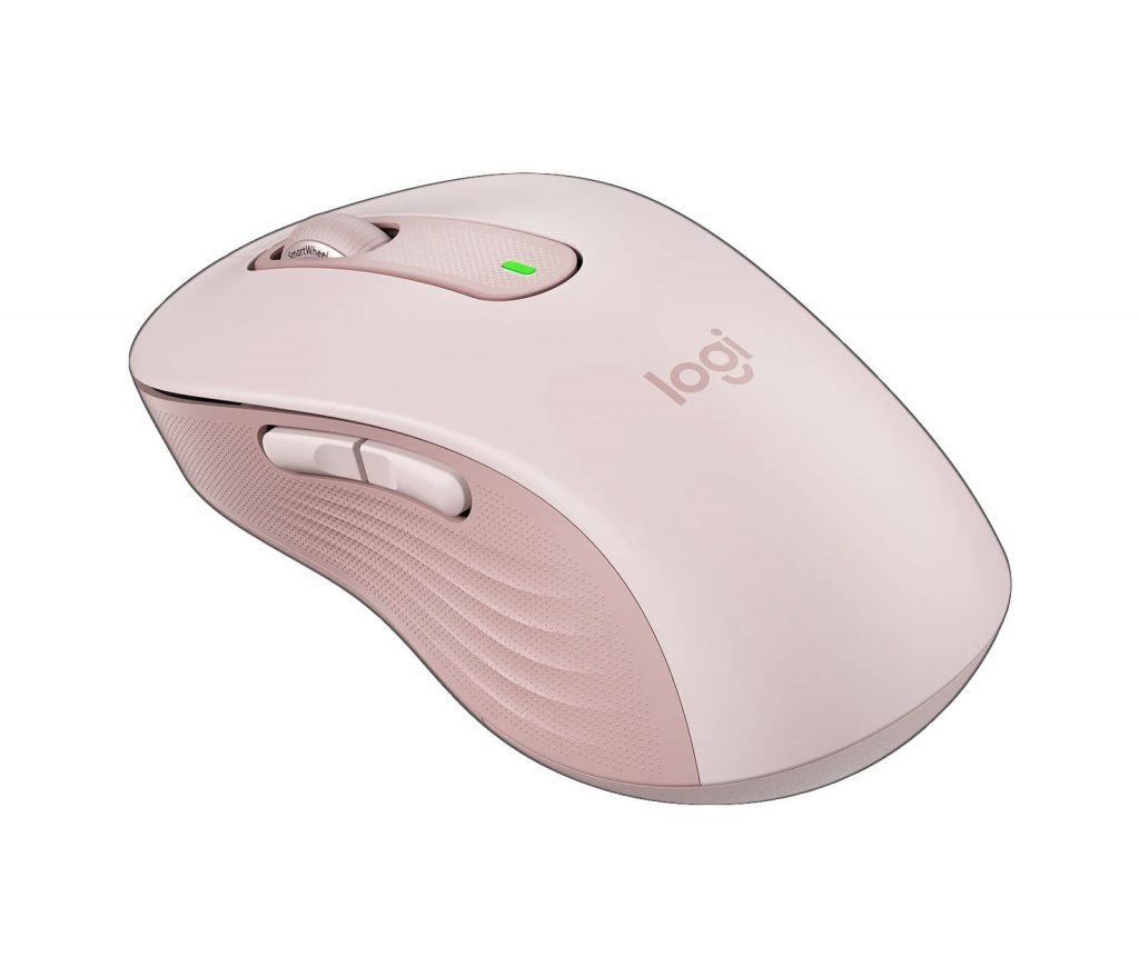 Logitech Signature M650L Rosa Mouse Wireless
