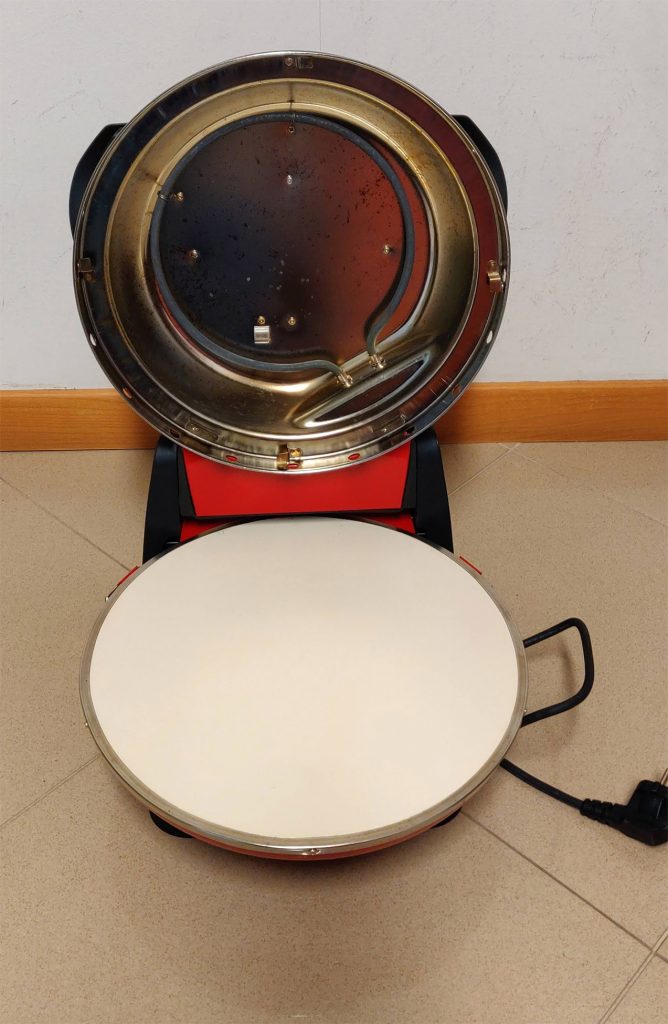 G3 Ferrari Pizzeria Snack Napoletana Forno per Pizza 1200W 2 Pietre Refrattarie