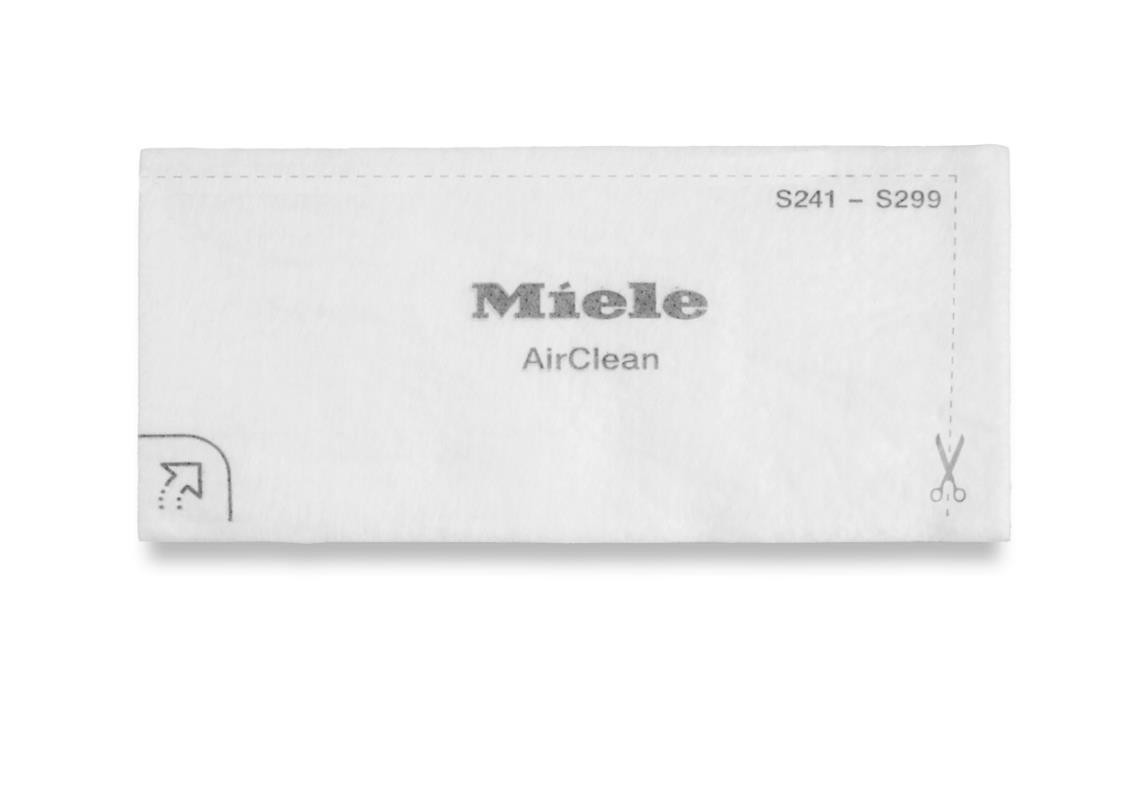Miele E3944711 Filtro Sfiato Airclean SF-SAC 20-30 per Tutti Traini