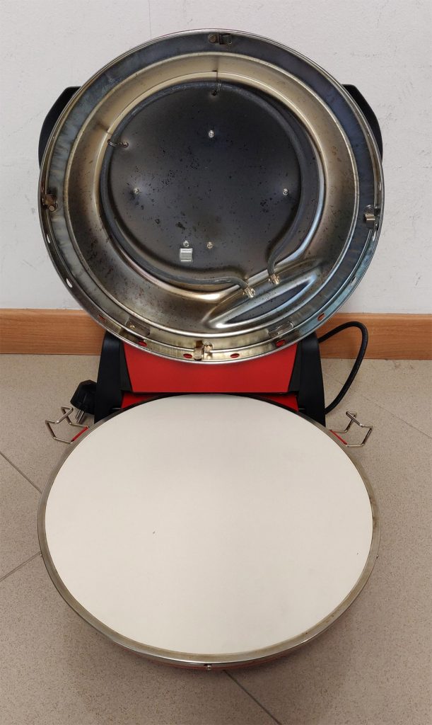 G3 Ferrari Pizzeria Snack Napoletana Forno per Pizza 1200W 2 Pietre Refrattarie