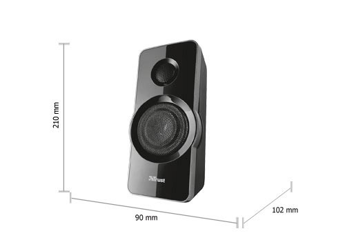Trust Tytan 2.1 Casse per PC con Subwoofer in Legno e Telecomando - immagine 3