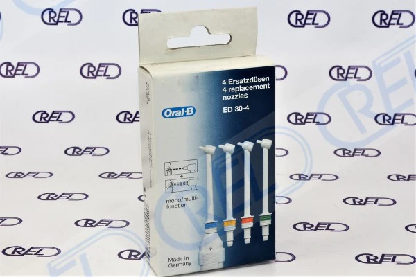 Braun 4803719 4 Beccucci di Ricambio Braun Oral B