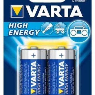 Varta High Energy C Batteria Torcia Confezione da 2 Pezzi