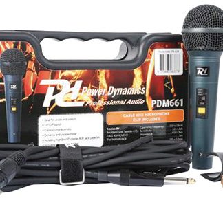 Melchioni PDM661 Microfono Power Dynamics 5Mt