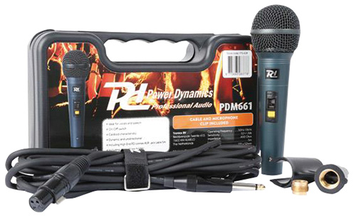 Melchioni PDM661 Microfono Power Dynamics 5Mt