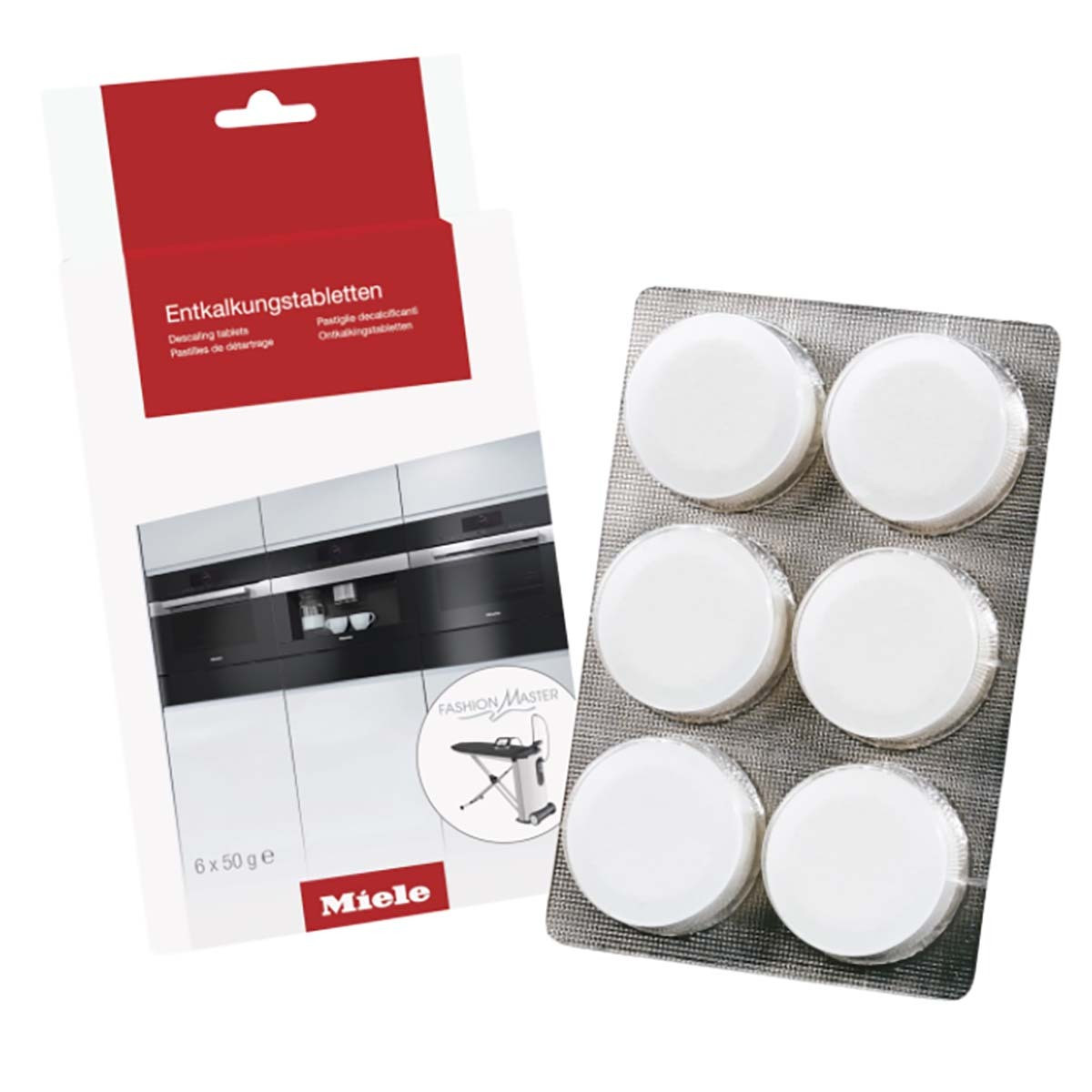 Miele GPDCCX0061T Confezione 6 Pastiglie Anticalcare