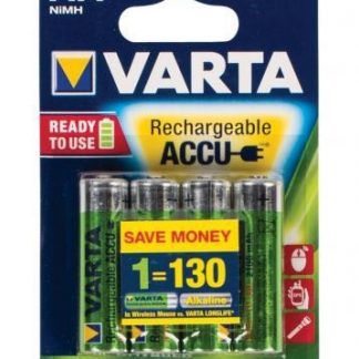 Varta Batteria Ricaricabile AA Stilo 2100 mAh Confezione da 4 Pezzi