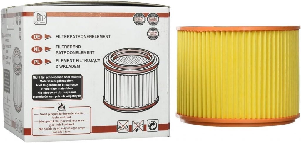 Gisowatt 83200B0G Filtro Cartuccia Piccola per Aspiratutto Solidi e Liquidi