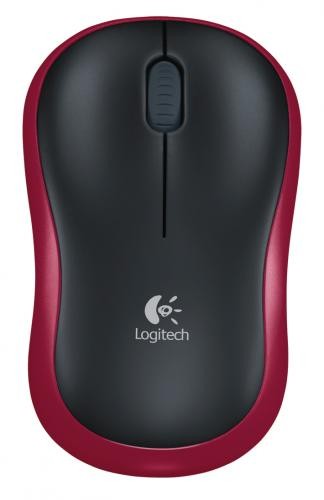 Logitech M185 Rosso Mouse Ottivo Wireless - immagine 2