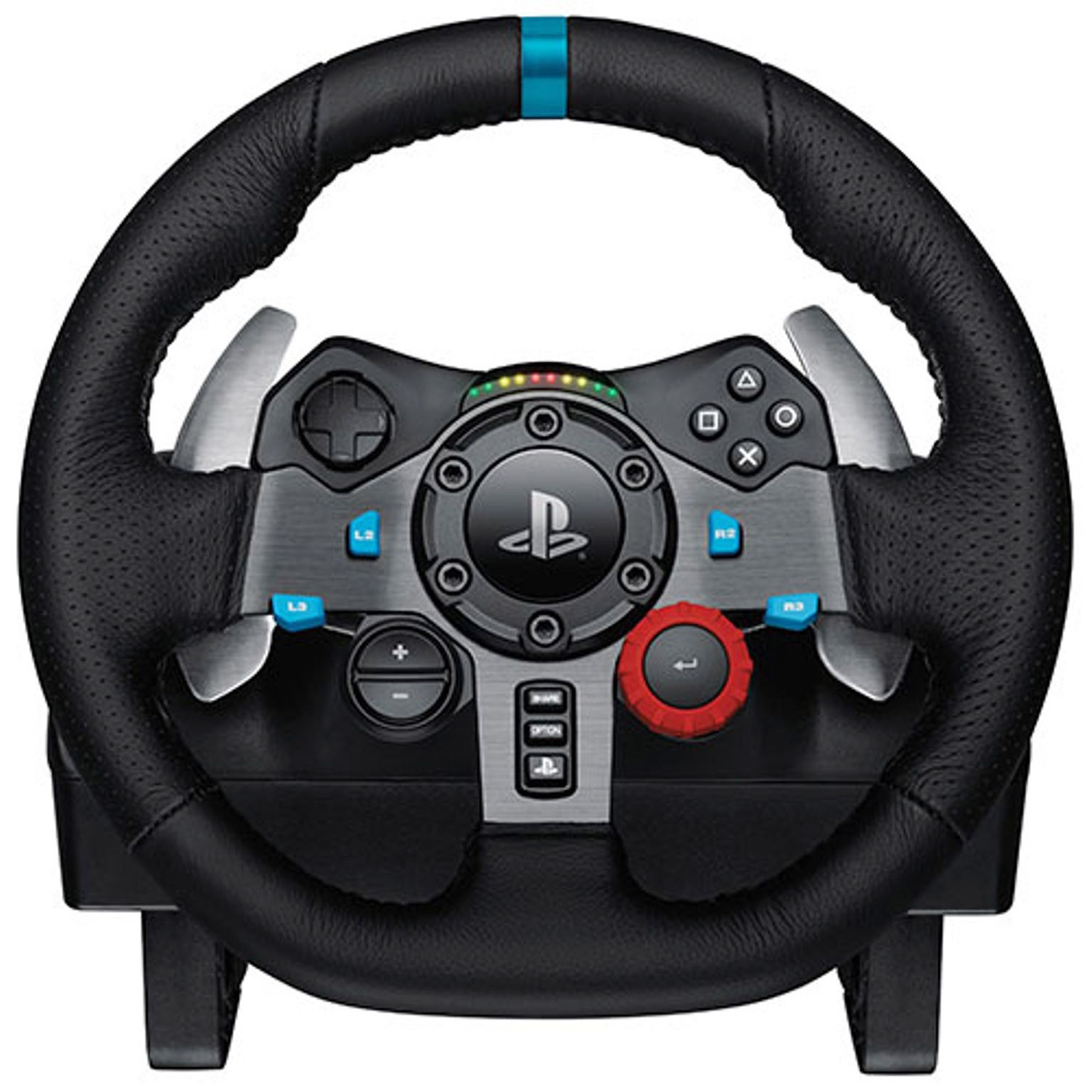 Logitech G29 Volante in Pelle con Pedali per Consolle PS3 e PS4 e PC - immagine 3
