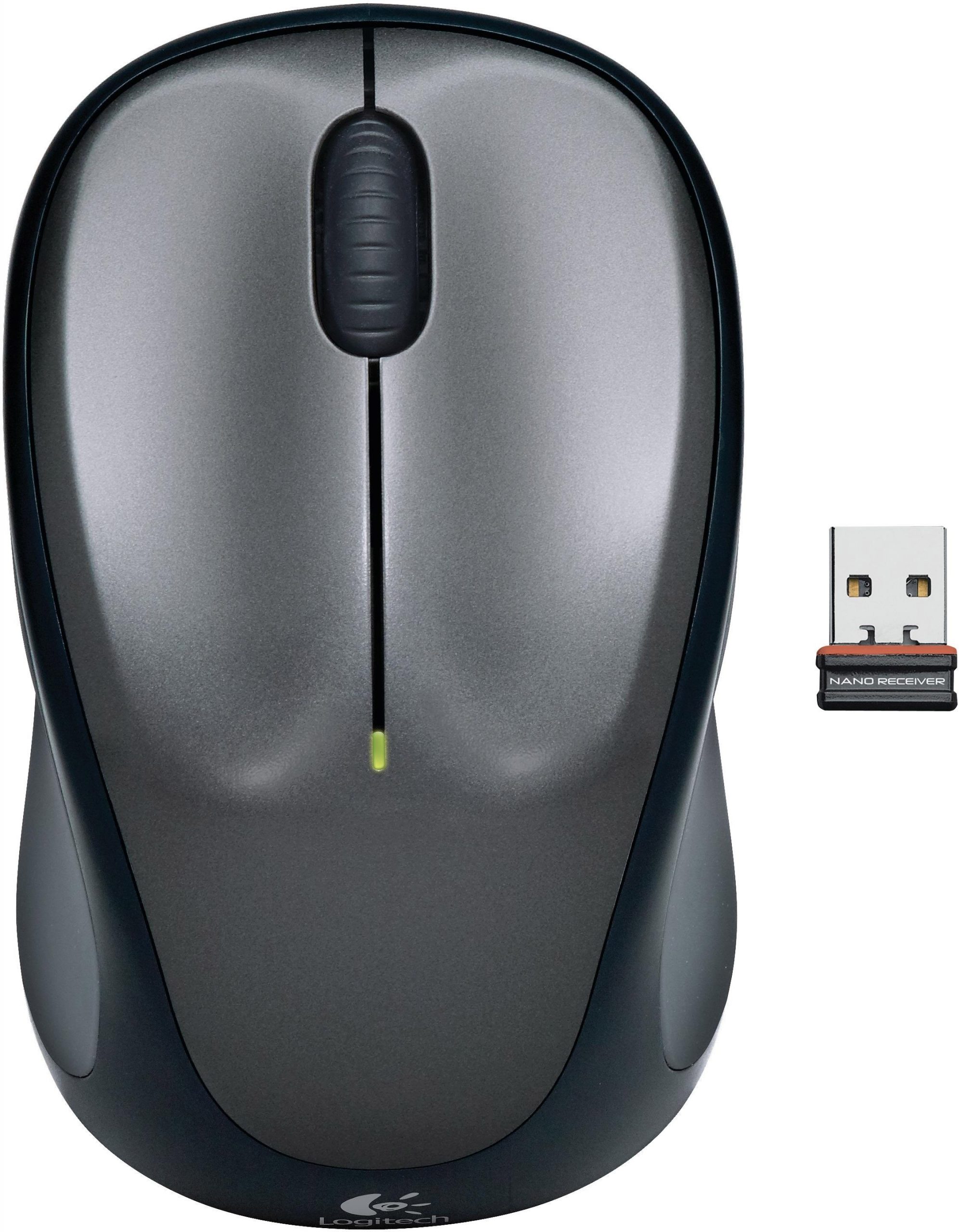 Logitech M235 Mouse Wireless Grigio con Ricevitore Nano - immagine 2