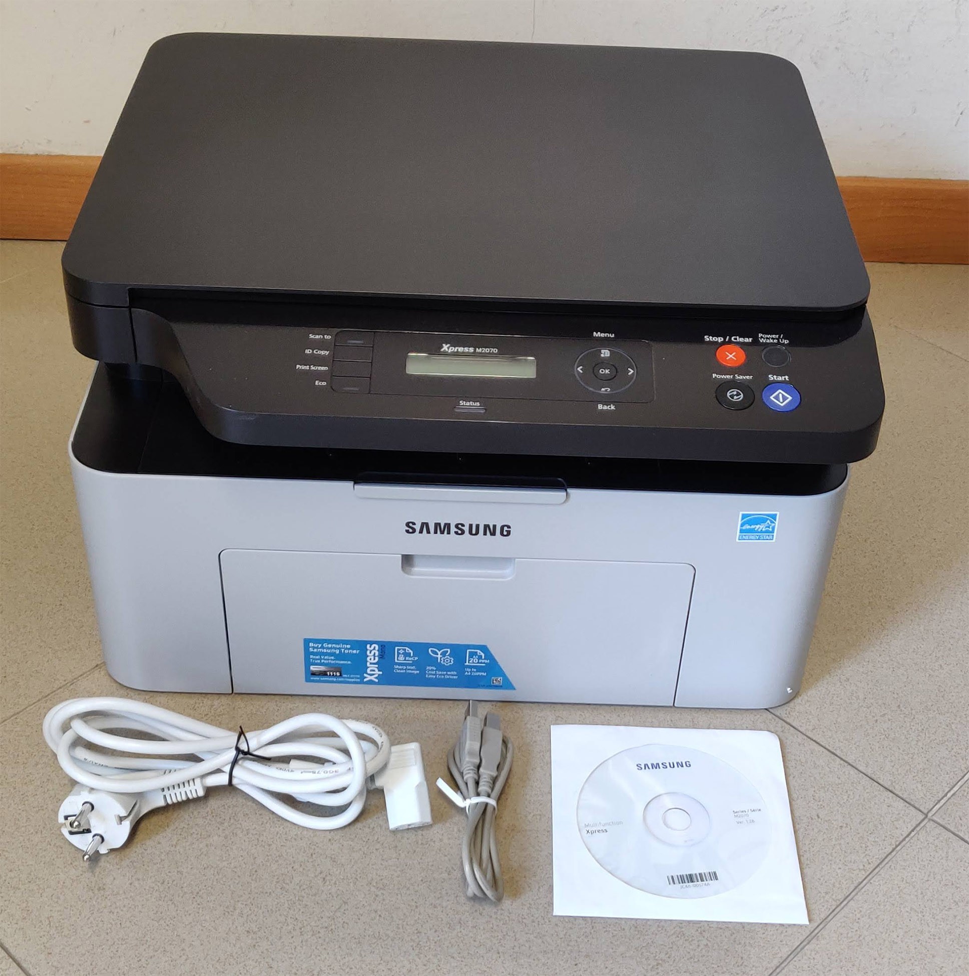 Samsung SLM2070 Stampante Multifunzione Laser Bianco e Nero - immagine 3