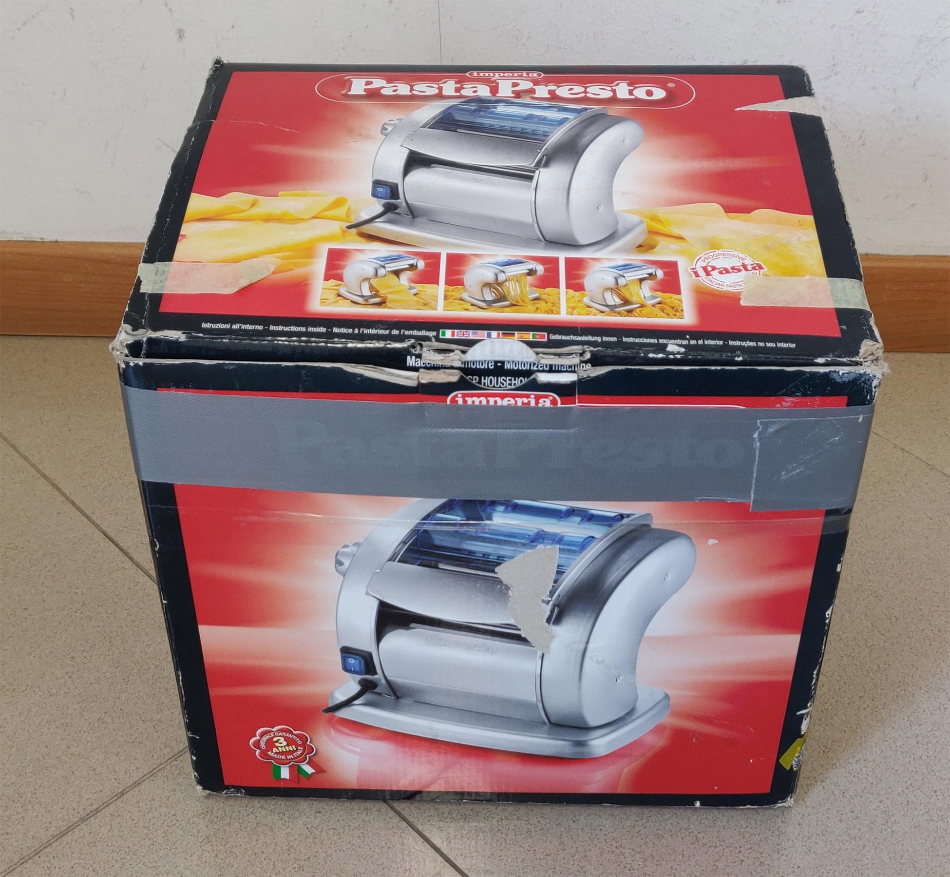 Imperia Pasta Presto Macchina Pasta con Motore - immagine 2