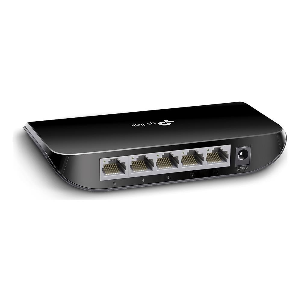 Tp-Link TLSG1005D Switch 5 Porte 10/100/1000 Gigabit Nero - immagine 2