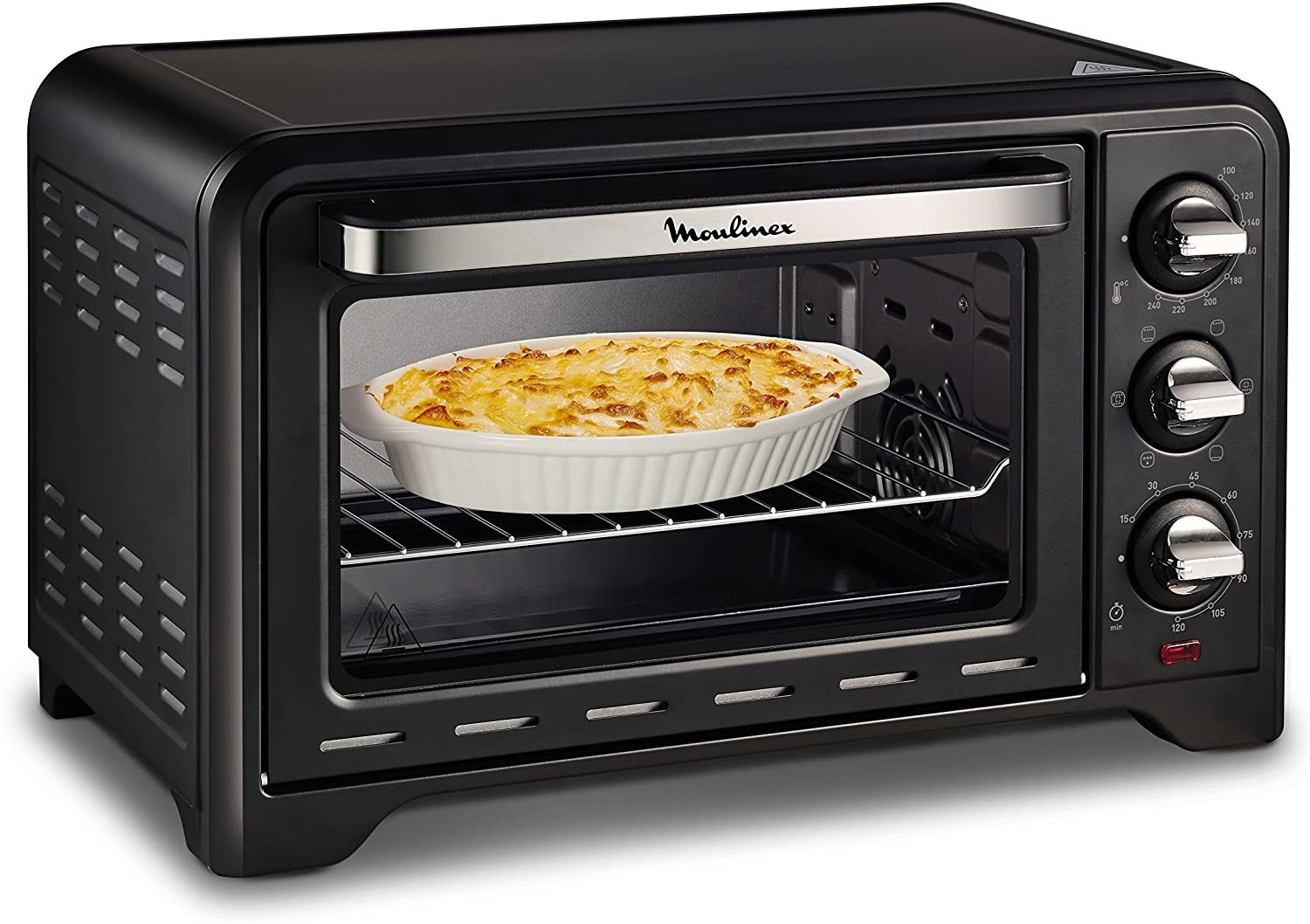 Moulinex Optimo OX4448 Nero Fornetto Elettrico 19Lt 1380W con Grill - immagine 2