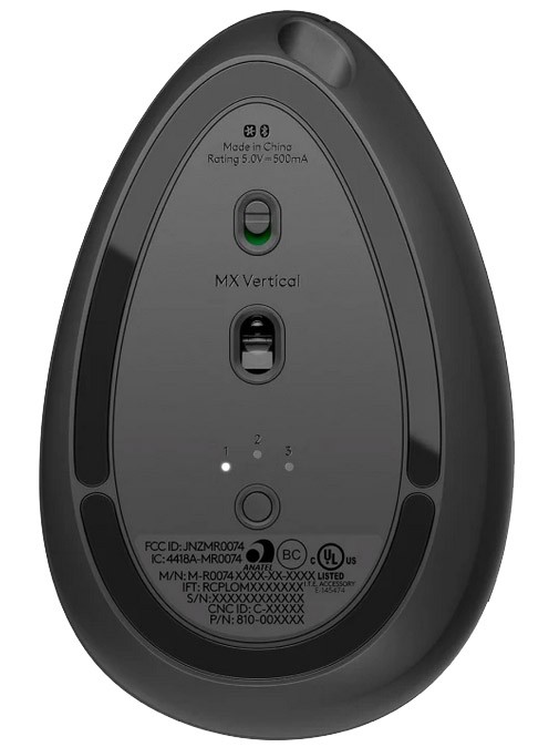 Logitech MX Vertical Mouse Ottico Ergonomico 4000DPI - immagine 5