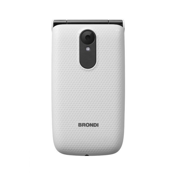 Brondi Magnum 4 Bianco Telefono Cellulare Flip con Tasti Dual Sim - immagine 3