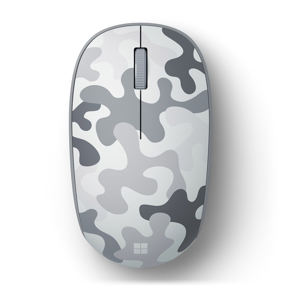 Microsoft 8KX00005 Artic Camouflage Mouse Ottico Bluetooth 3 Tasti - immagine 2