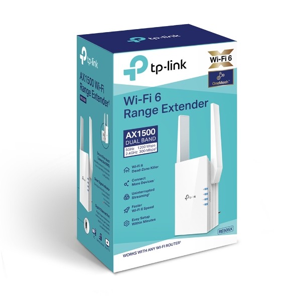 TP-Link RE505X Range Extender 5ghz 300mbps Wifi6 AX1500 - immagine 2