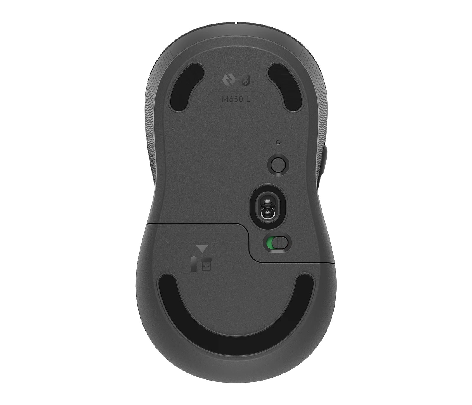 Logitech Signature M650 Medium Grafite Mouse Wireless - immagine 4