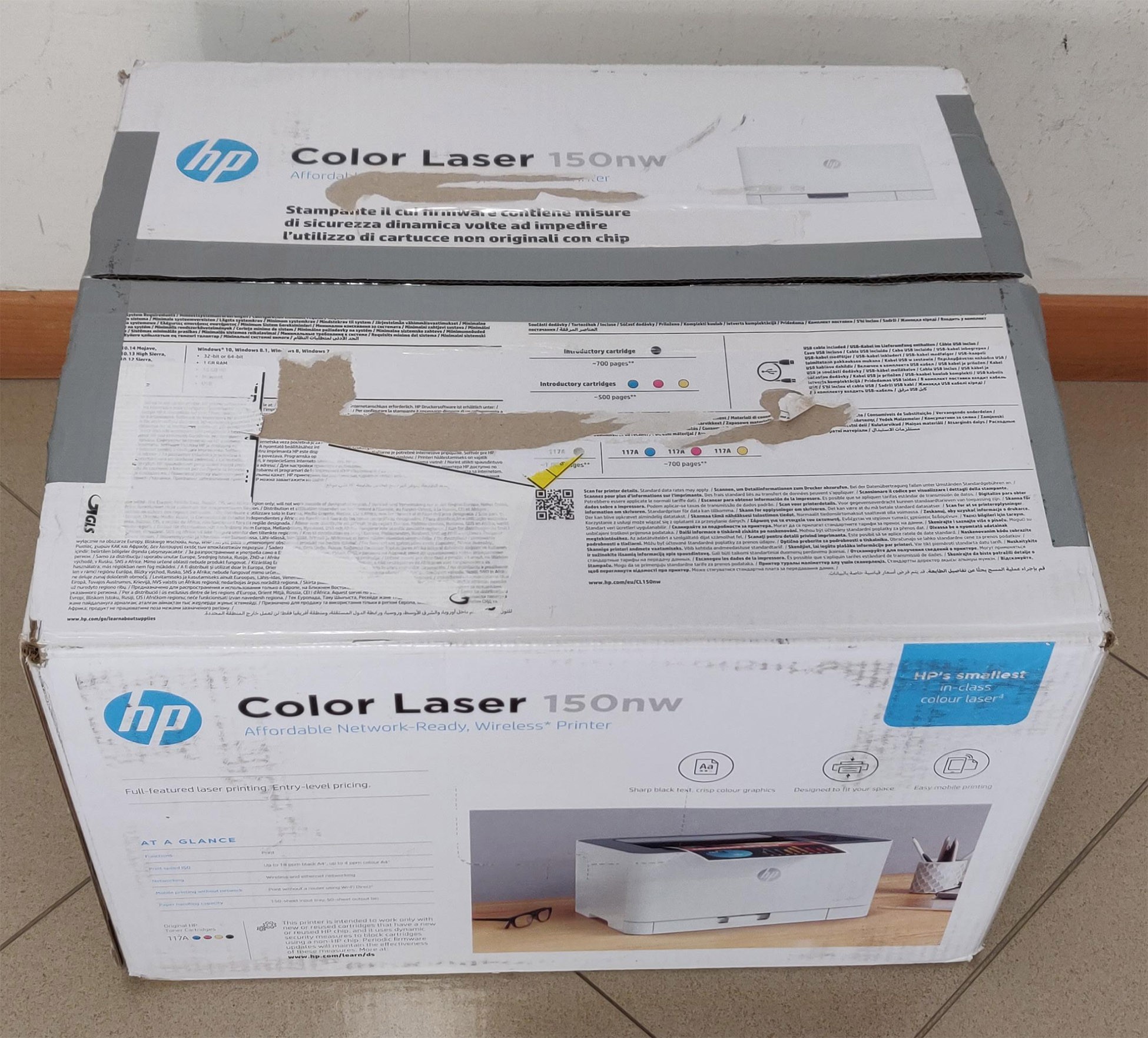 HP Color Laser 150nw Stampante Laser a Colori WiFi - immagine 3