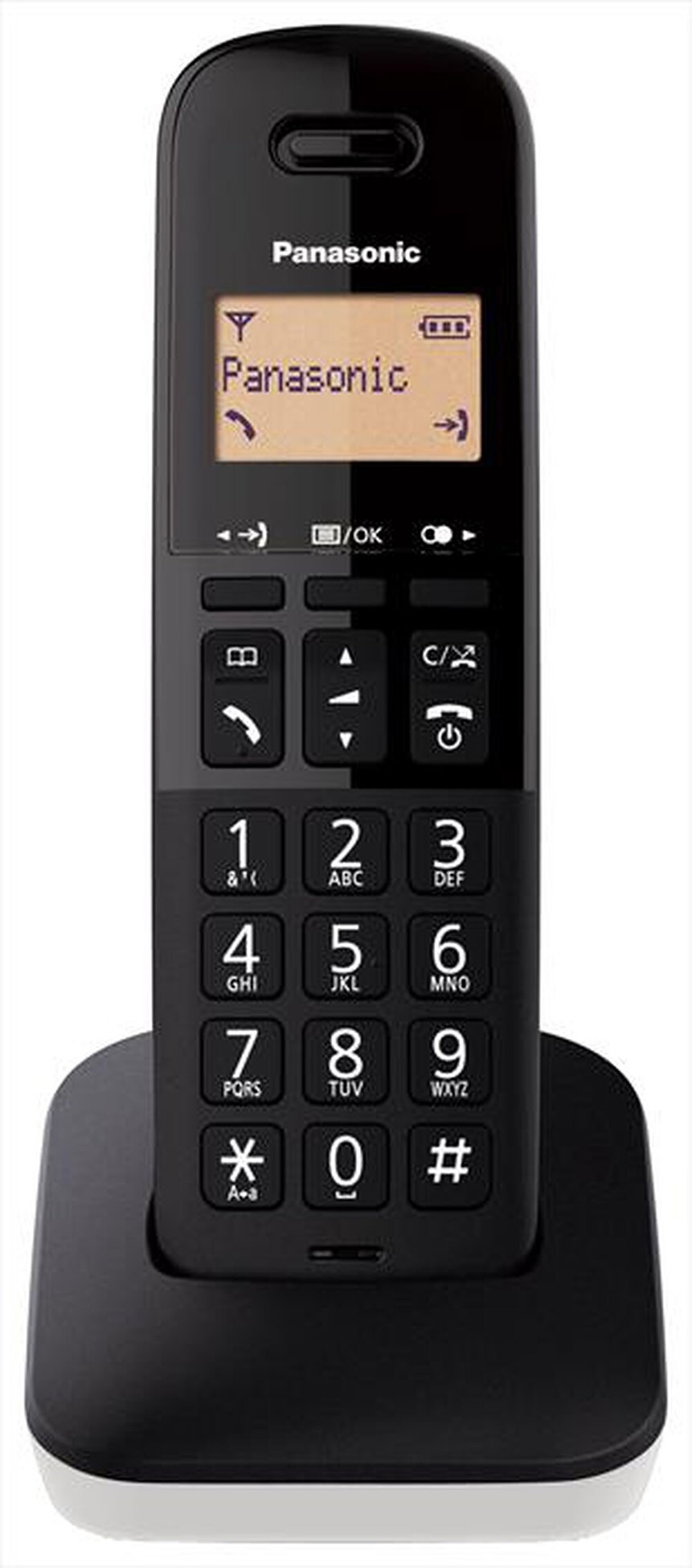 Panasonic KXTGB610JTW Bianco Telefono Cordless Tasto Dedicato Blocco Chiamate - immagine 2