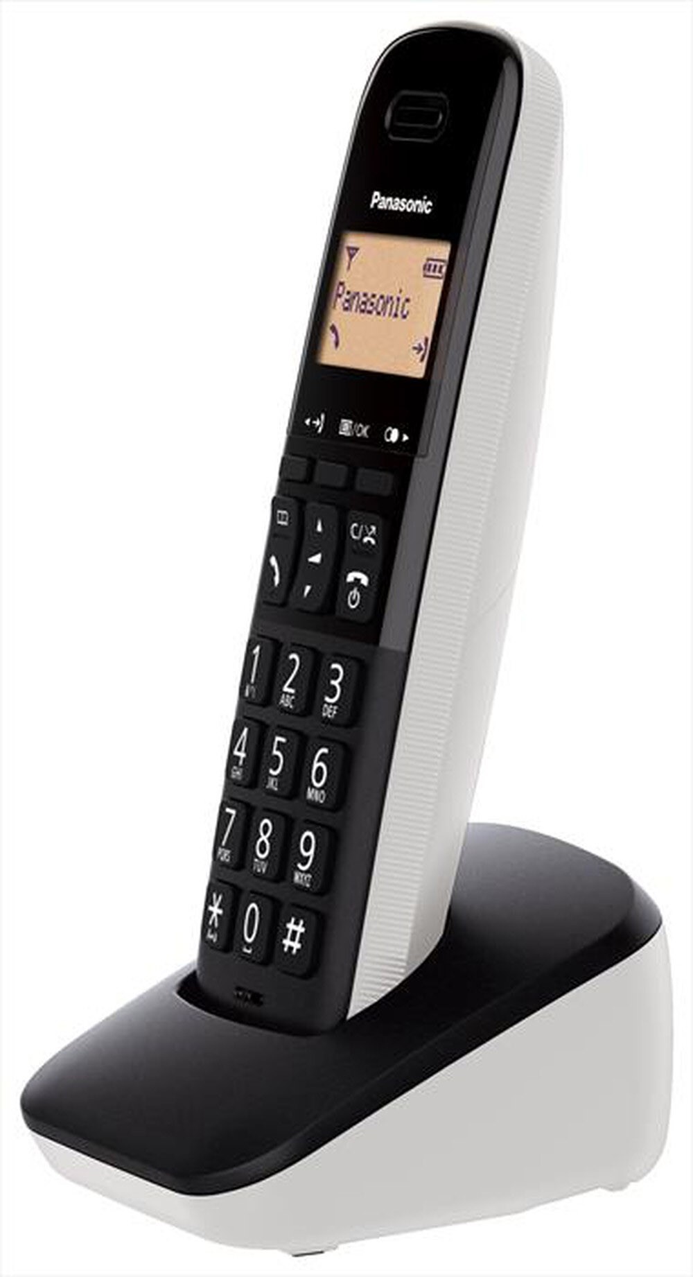 Panasonic KXTGB610JTW Bianco Telefono Cordless Tasto Dedicato Blocco Chiamate - immagine 3