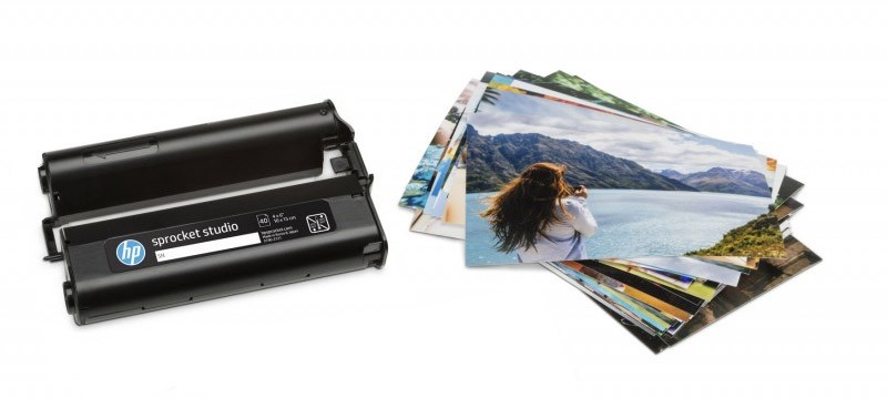 HP Set Cartuccia e Carta Fotografica 10x15 cm per Sprocket Studio - immagine 3