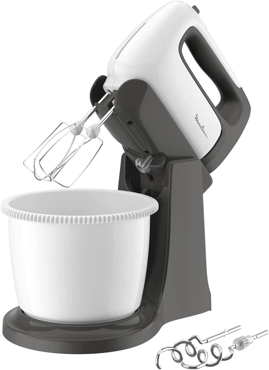 Moulinex HM4641 Sbattitore 500w 5 Velocita con Ciotola in Plastica da 2.5 Litri - immagine 2