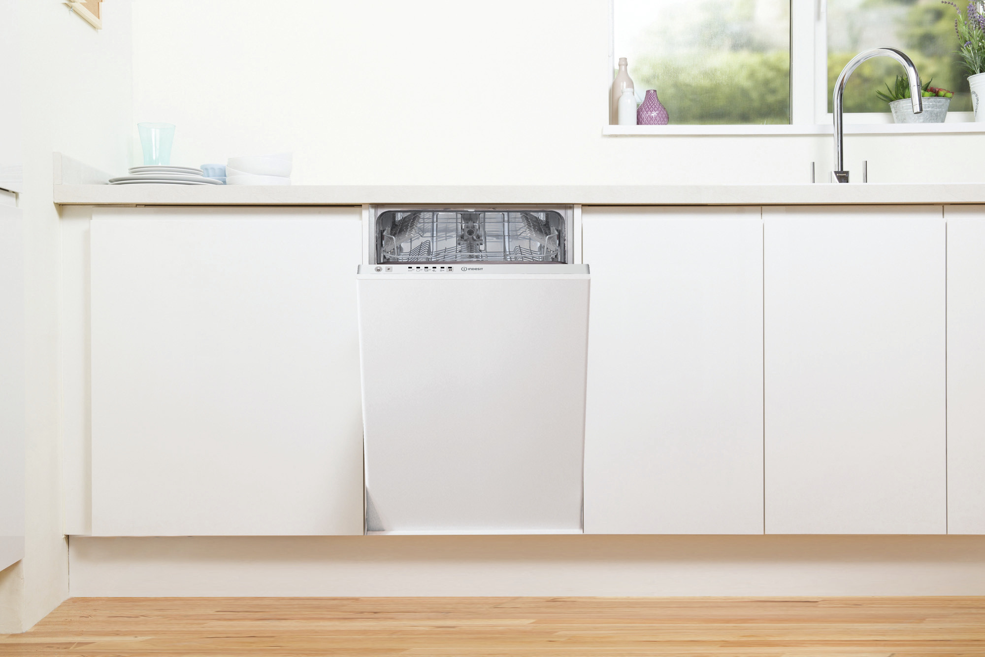 Indesit DSIE2b10 Lavastoviglie Slim a Sconparsa Totale 45cm 10 Coperti Classe A - immagine 4