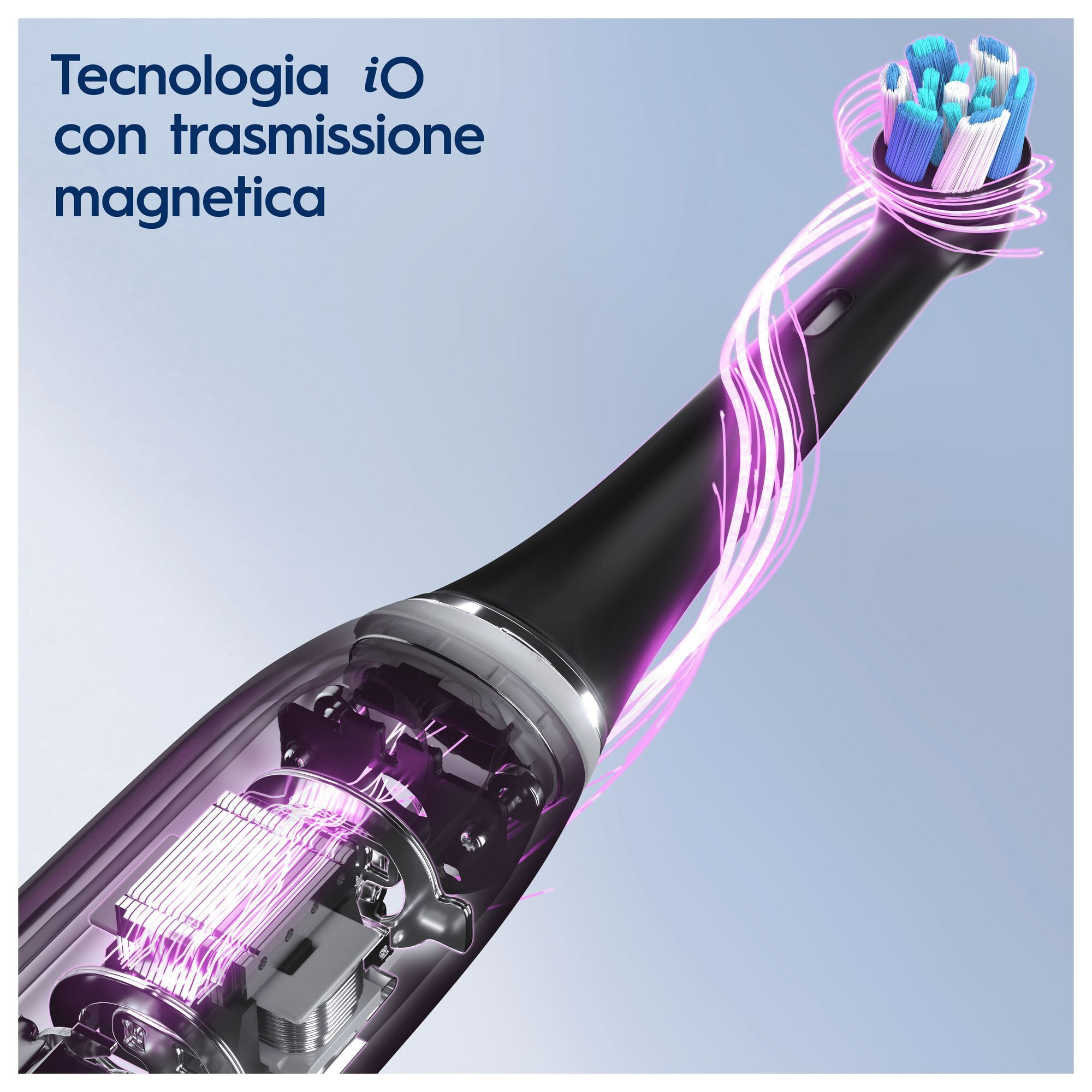 Oral-B iO Serie 3 Nero Spazzolino Elettrico con Sensore Pressione Intelligente - immagine 5
