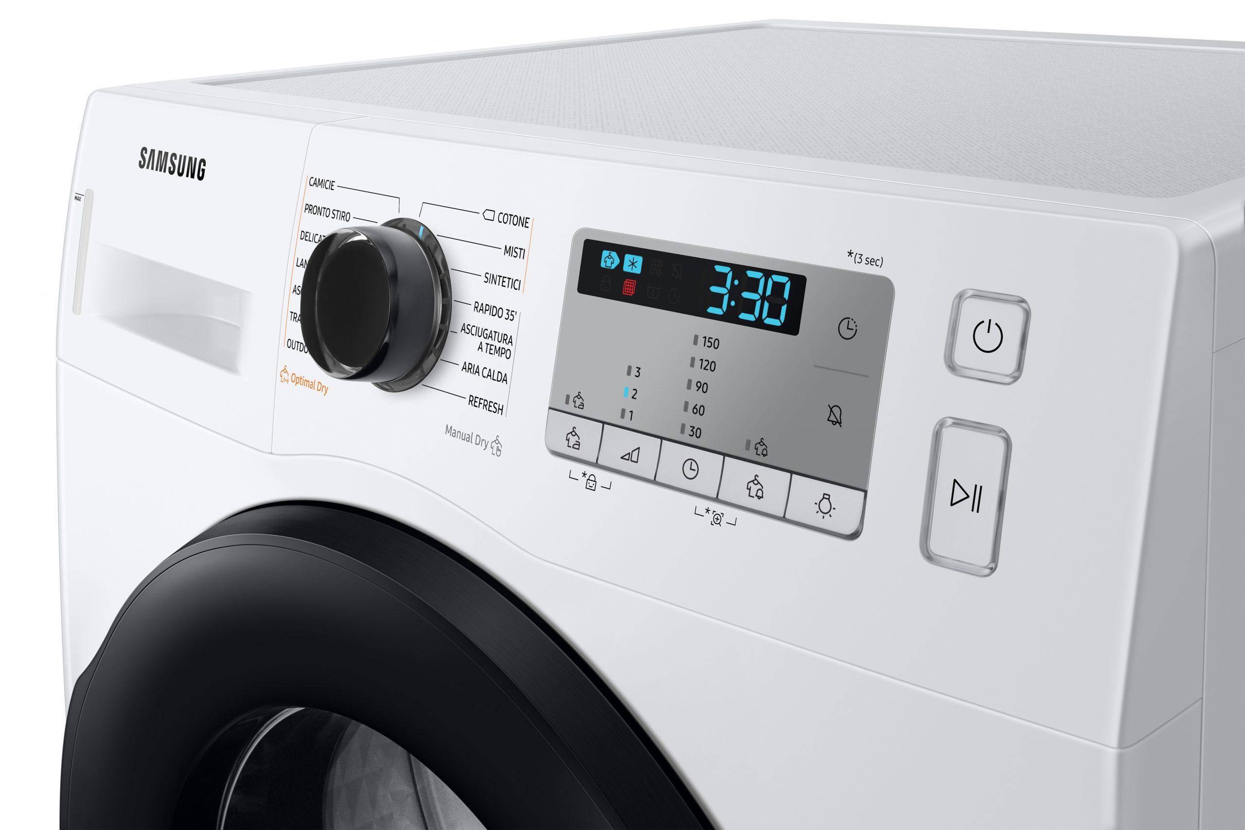 Samsung DV90TA040AH Asciugatrice Carica Frontale 9 Kg Inverter Pompa Calore - immagine 4