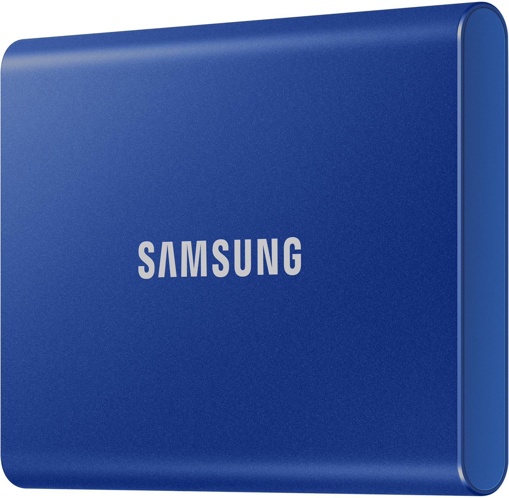 Samsung MUPC1T0HWW Blu Indigo SSD Portatile Stato Solido T7 1TB USB 3.2 - immagine 4