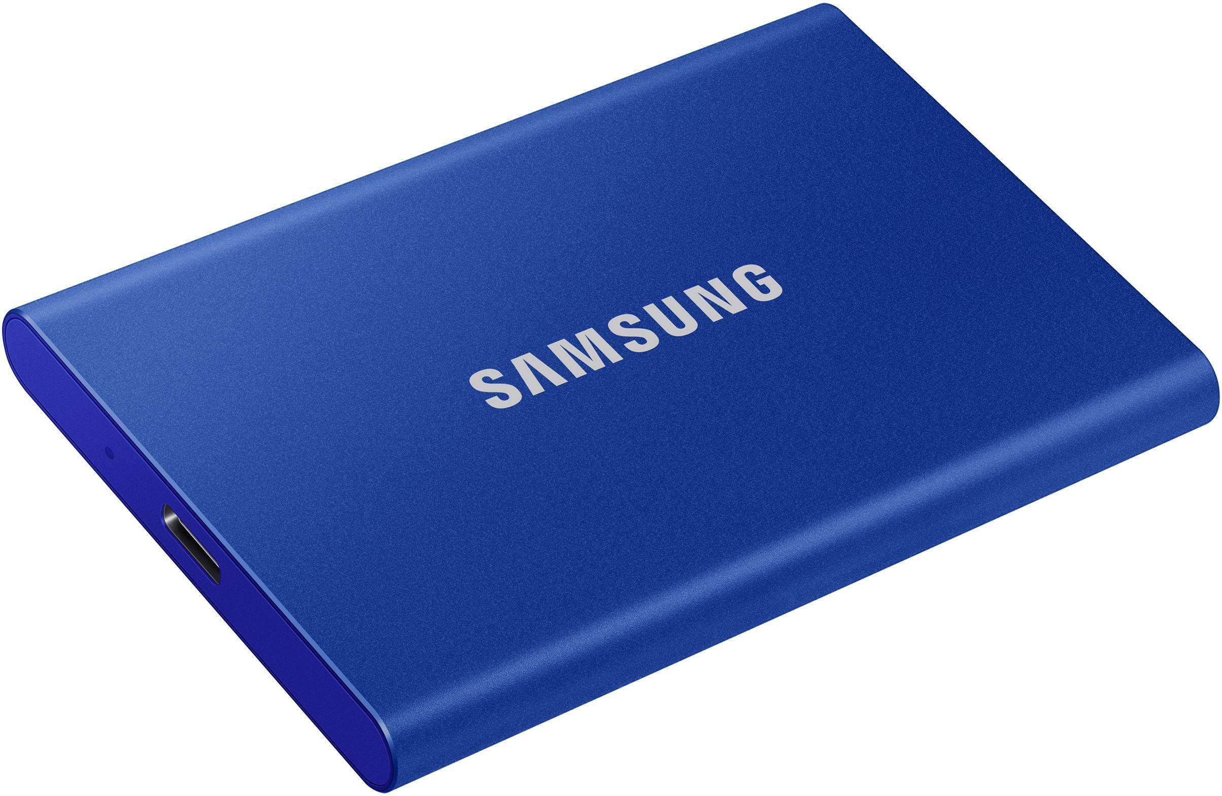 Samsung MUPC1T0HWW Blu Indigo SSD Portatile Stato Solido T7 1TB USB 3.2 - immagine 6