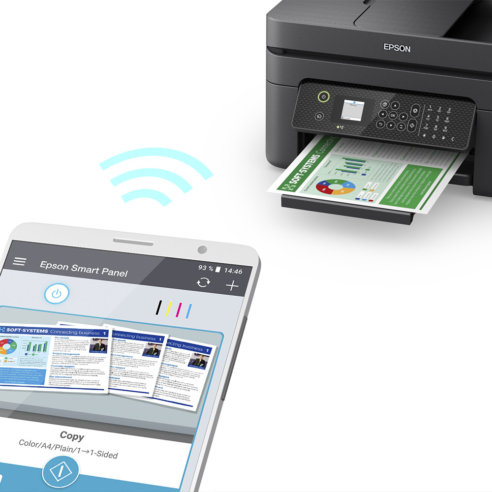 Epson WorkForce WF-2930DWF Stampante Multifunzione Inkjet a Colori Wi-Fi con ADF - immagine 5