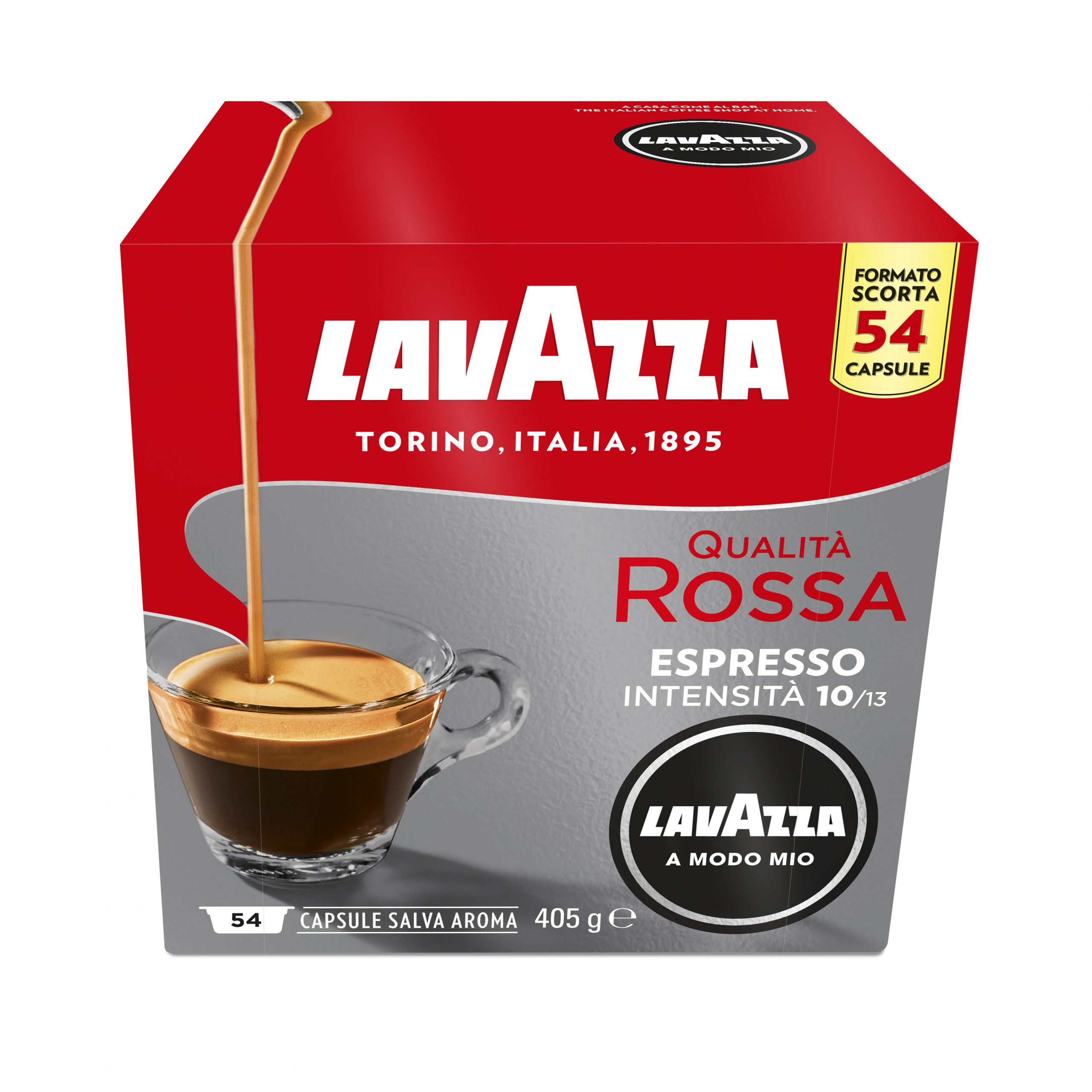 Lavazza Qualita Rossa Confezione 54 Capsule Caffe Compatibili A Modo Mio - immagine 2
