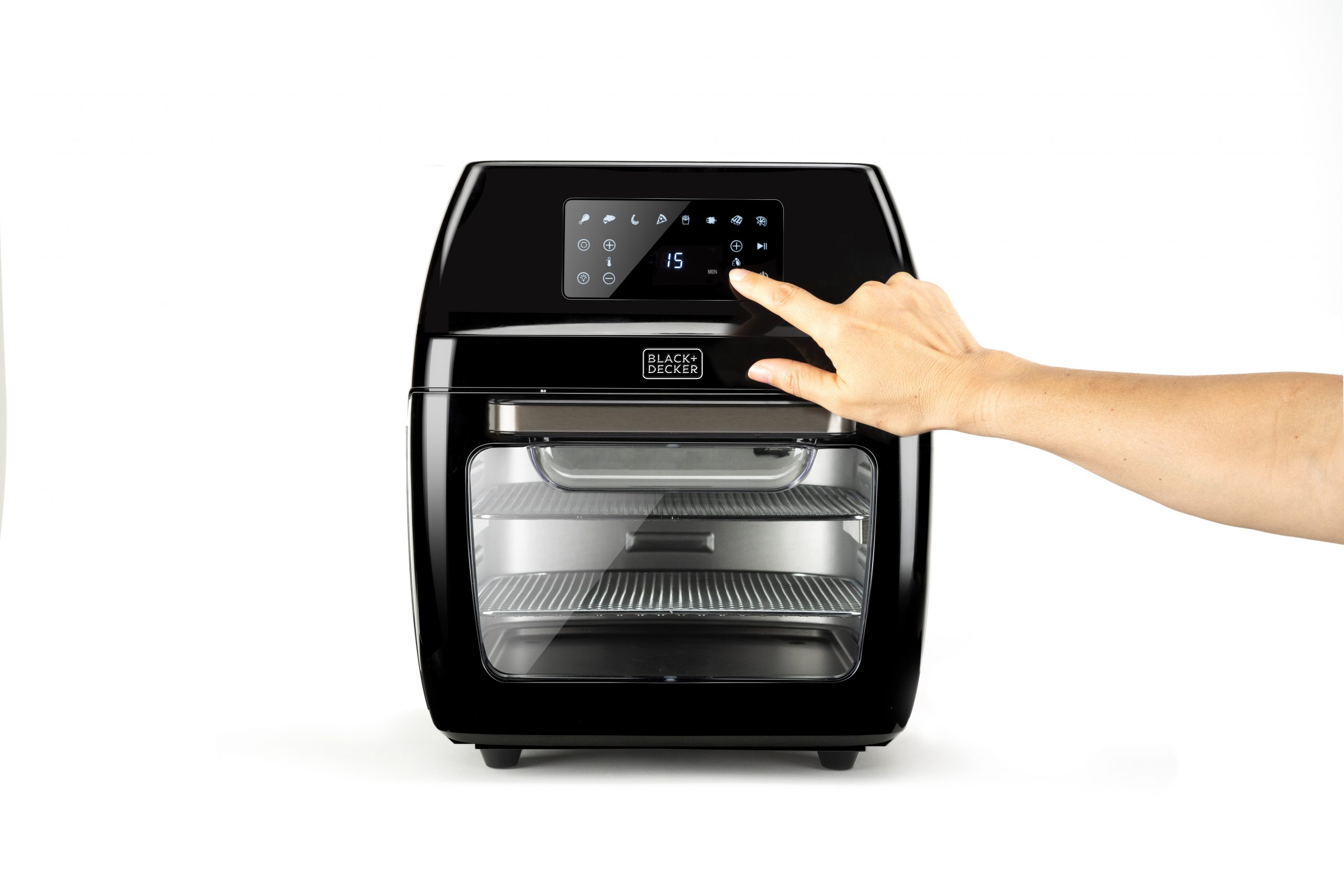 Black & Decker BXAFO1200E Friggitrice ad Aria 1700W Capacita 12 Lt - immagine 4