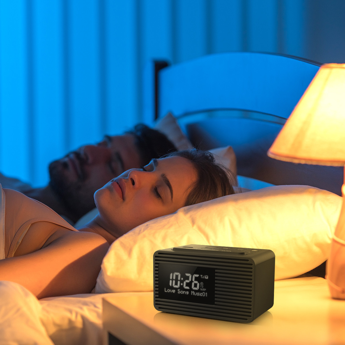 Panasonic RC-D8 Radiosveglia DAB Nero Display Retroilluminato Bluetooth USB Aux - immagine 5