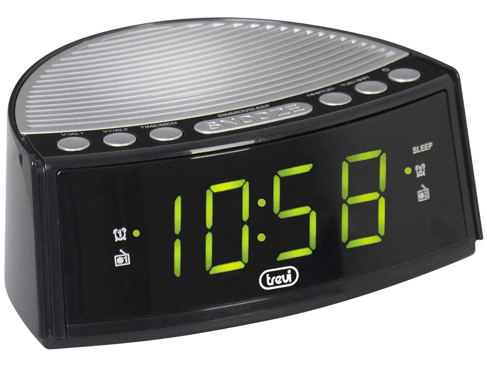 Trevi Rc 846 D Radiosveglia FM PLL Doppia Sveglia Programmabile - immagine 2