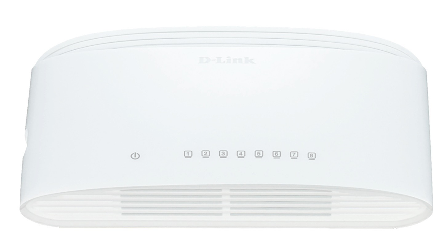 D-Link DGS1008D Switch 8 Porte Gigabit 10-100-1000 Mbps - immagine 2