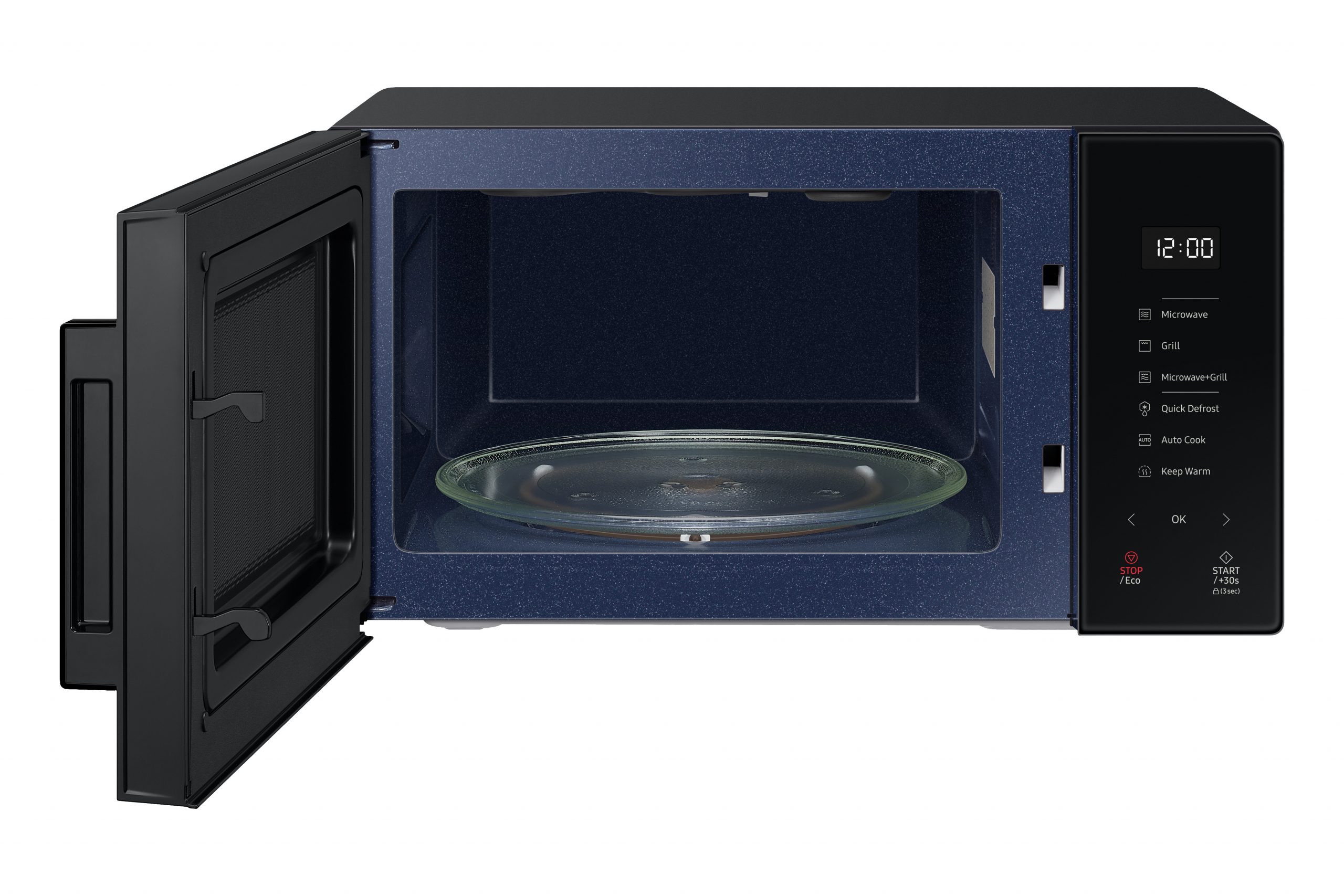Samsung MG23T5018AKET Forno Microonde Combinato 23 Litri con Grill Nero - immagine 2