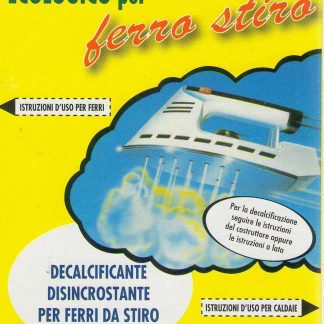 Elettrocasa AS30 Decalcificante Ecologico al Limone per Ferri da Stiro
