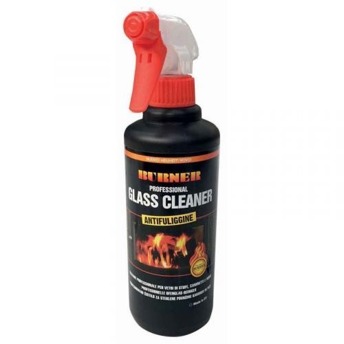 Burner Glass Cleaner Pulitore Professionale per Vetri di Stufe 500 ml