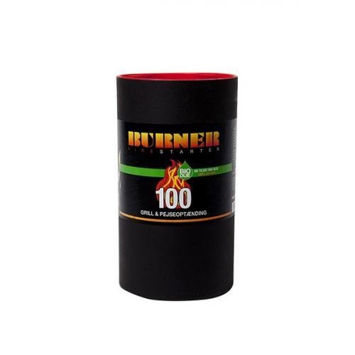 Burner Burbio 100 Accendifuoco Bio Confezione 100 Bustine