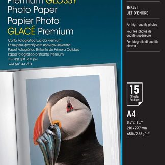 Epson Premium Glossy Carta Fotografica Lucida A4 15 Fogli
