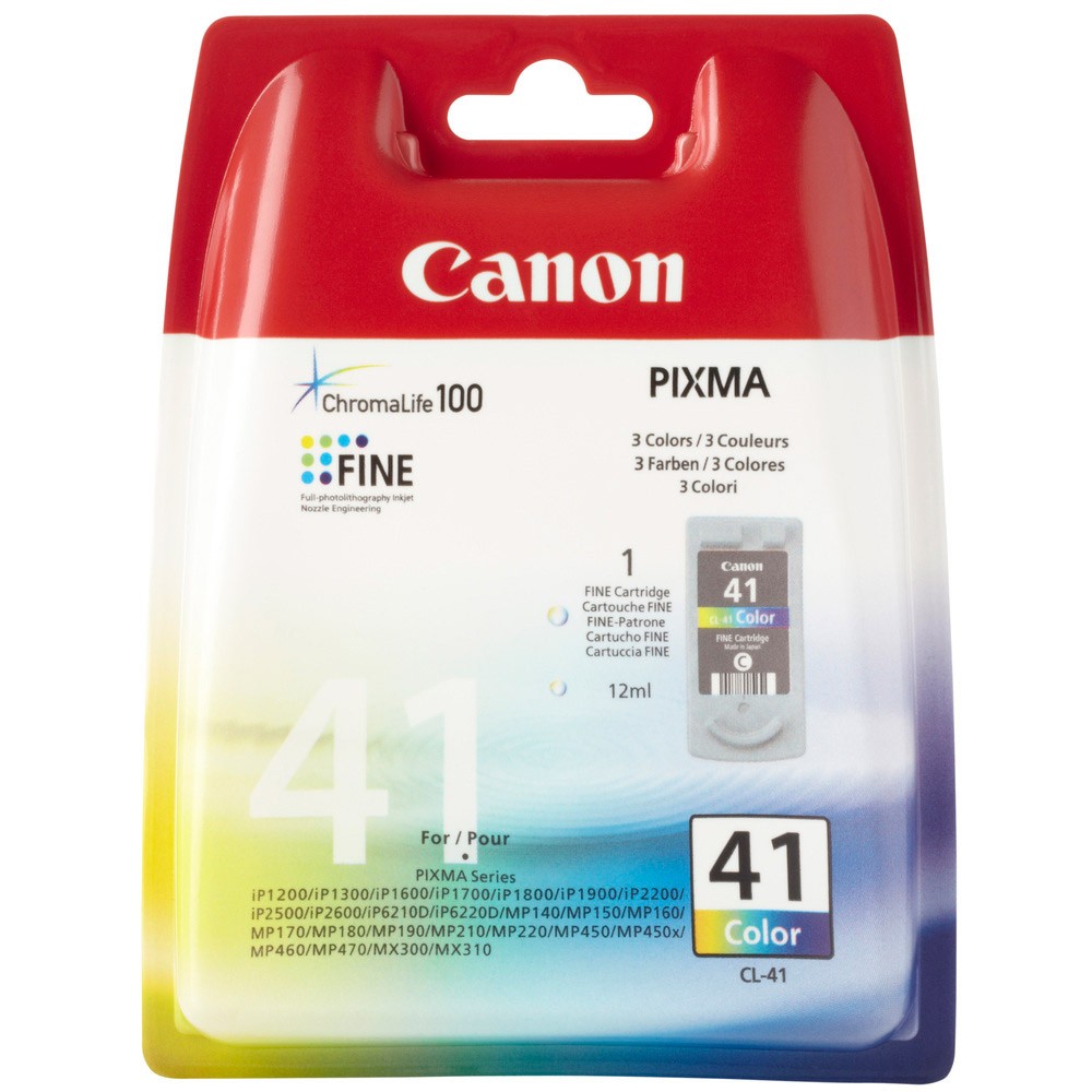 Canon CL-41 Cartuccia d'Inchiostro Tricromia
