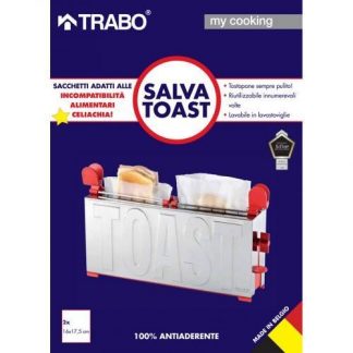 Trabo ECM54 Buste Salva Toast Riutilizzabile Confezione 2 Pezzi