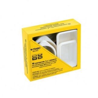 Trabo D010 10 Contenitori Assortiti per Microonde