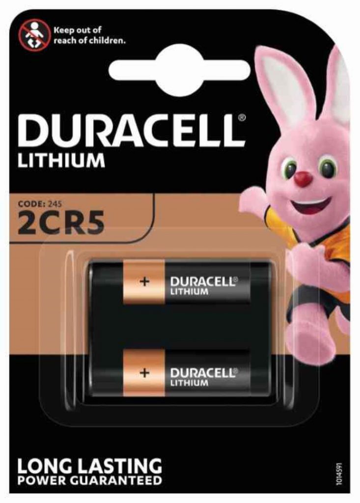 Duracell 2CR5 Batteria per Fotocamere 6V